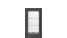 Front view of the black Endura Flap medium single flap.