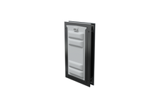 Locked black Endura Flap medium single flap, angled.