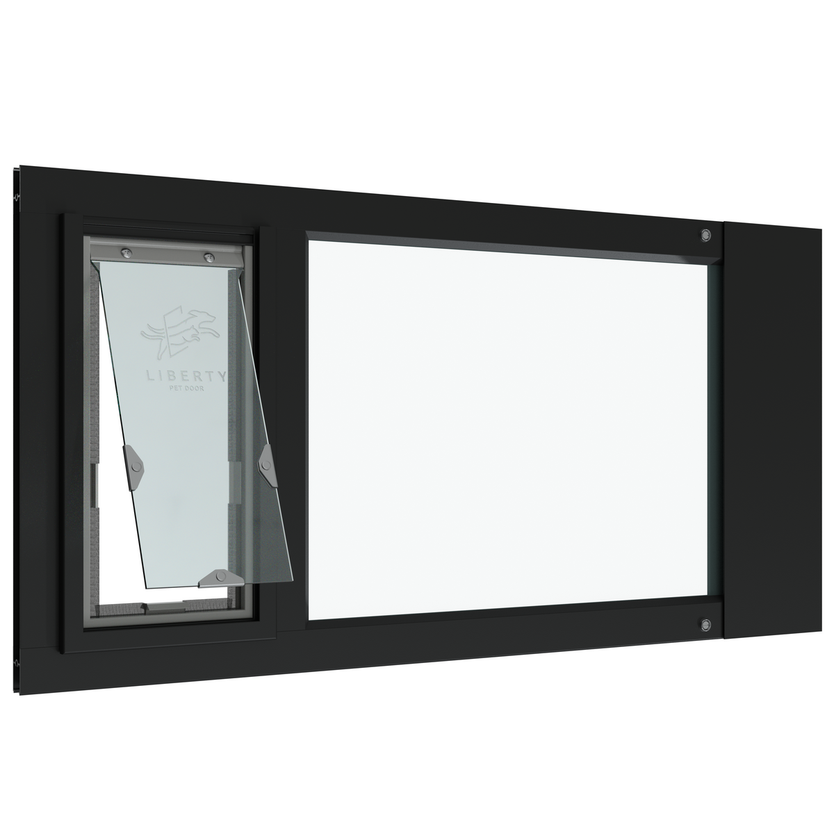 Adjustable Liberty Pet Door for Sash Windows Secure & Energy