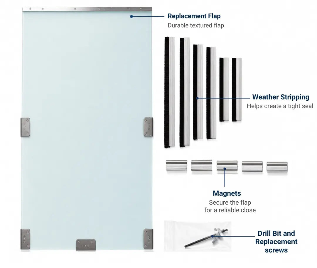 Hale Pet Door Replacement Flaps