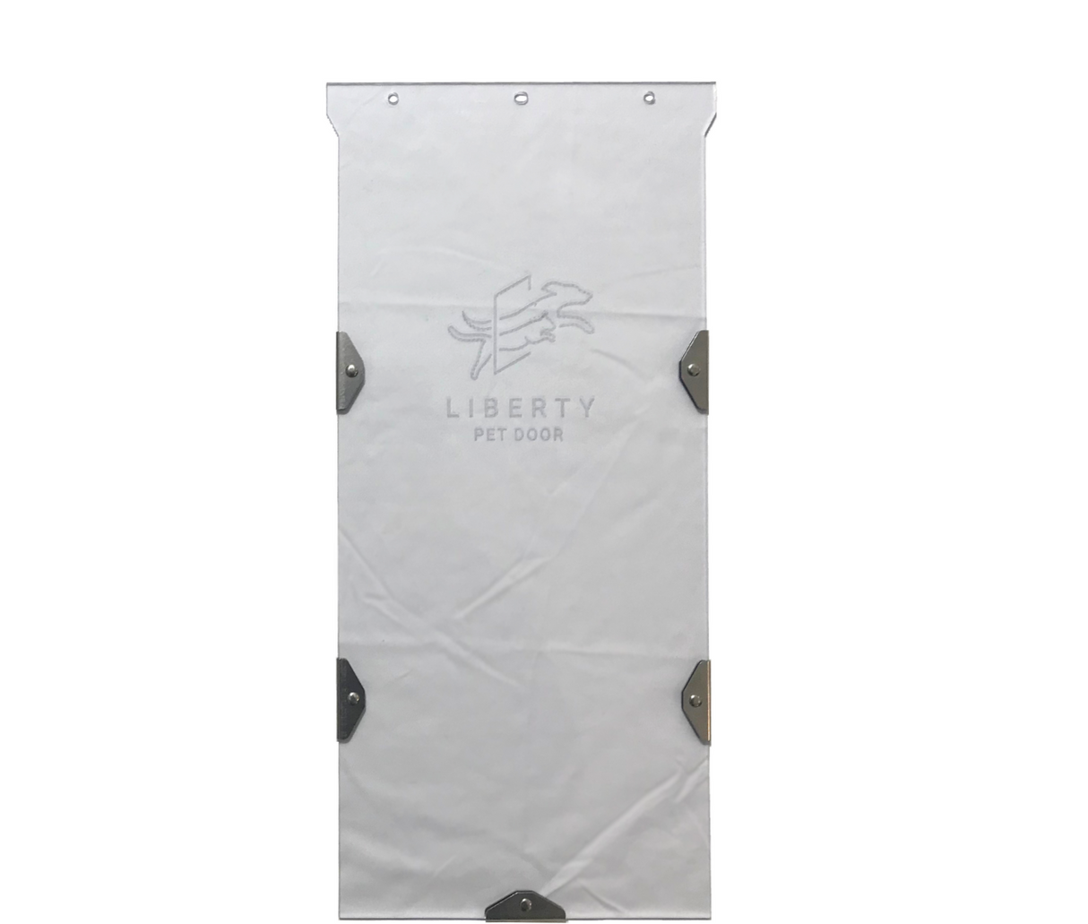 A Liberty Pet Door replacement flap.