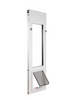 Whiskers & Windows Vinyl Cat Door for Horizontal Sliding Windows