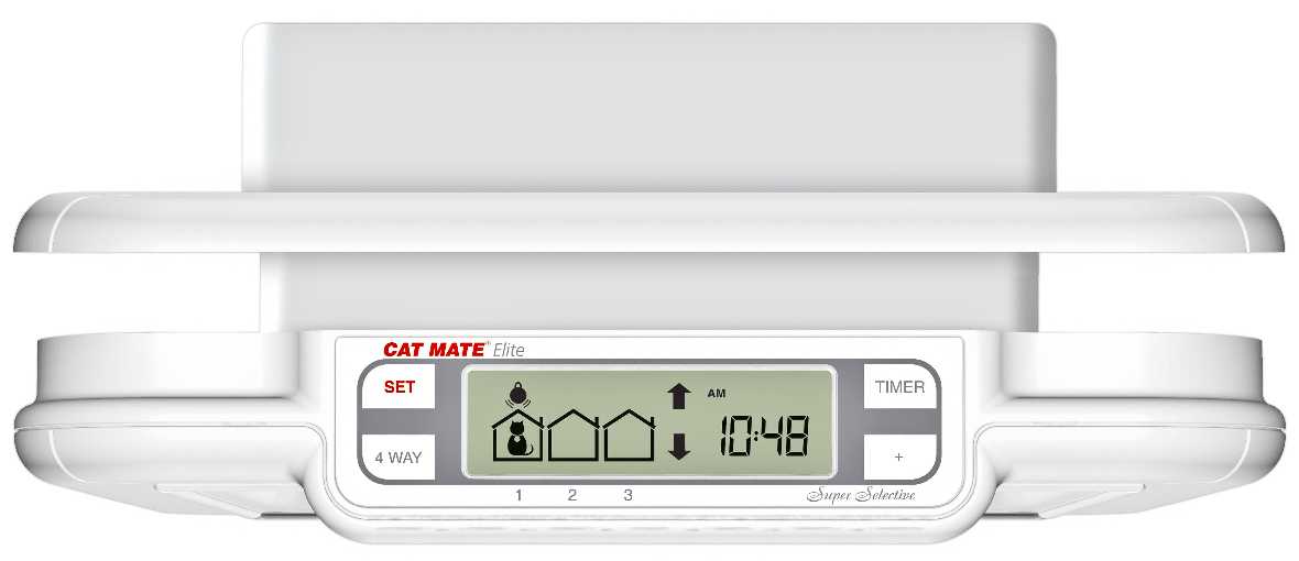 Cat Mate Elite RFID Tag or Chip Activated for average size cats