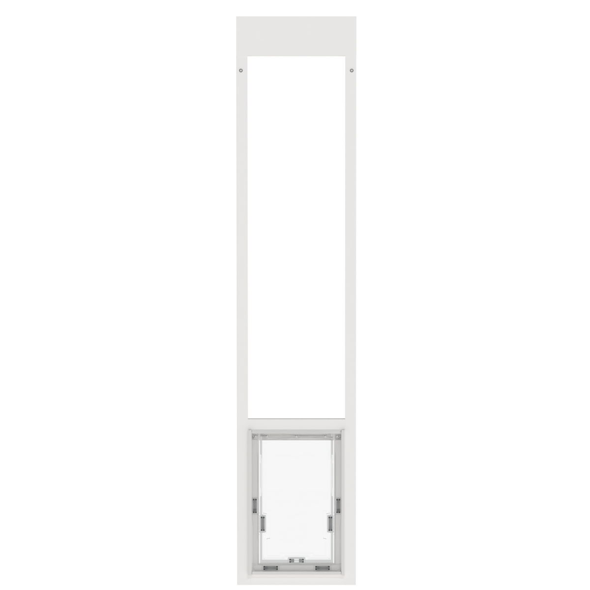 Custom Single Flap Dragon Pet Door for Aluminum Sliders Perfect Fit