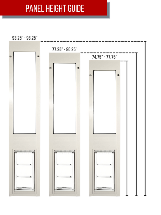 Endura Flap Vinyl Sliding Glass Dog Door