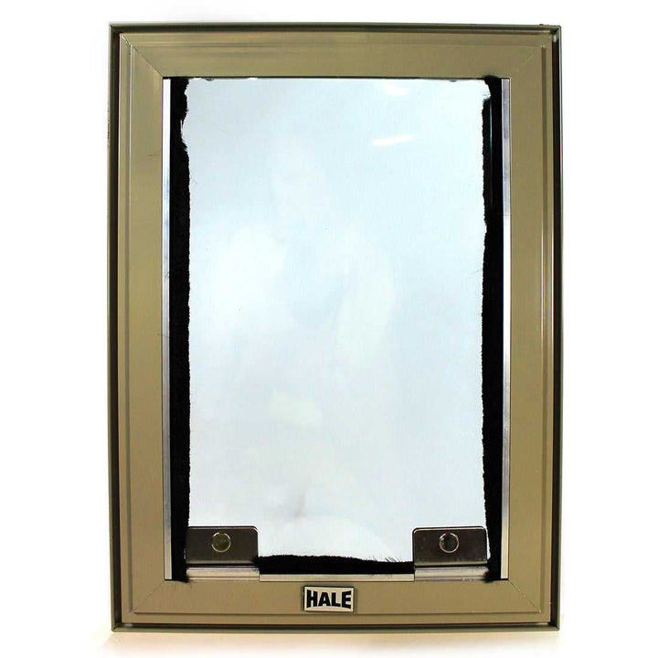 A Hale brand pet door.