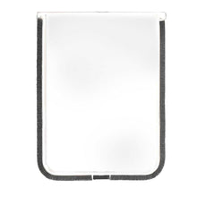 A white, rectangular object with a gray brush border.