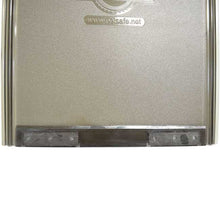A gray-colored PetSafe pet door is shown.