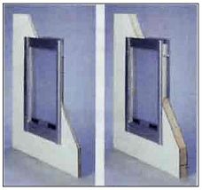 'Self-Framing' Door Mount Pet Doors 