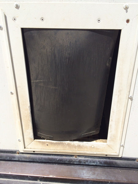 Trade your old pet door for a NEW one!