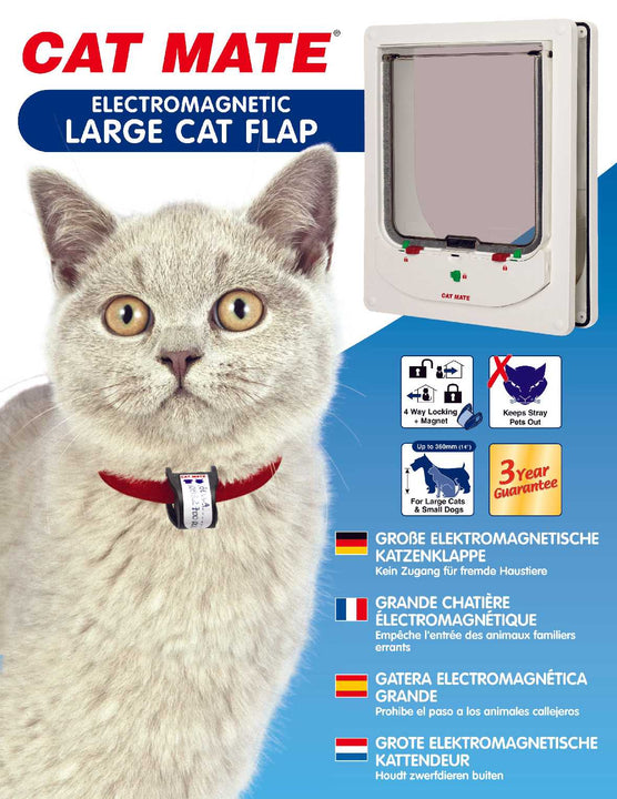 Cat Mate 254 Electronic Cat Door: Secure Your Home & Free Your Cat