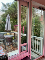 Liberty Custom Cat Door for Horizontal Sliding Windows