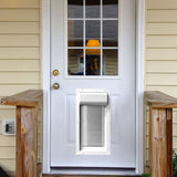 High Tech Power Pet Roll Up Door Mount Dog Door