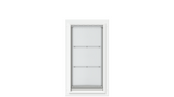 Front view of the white Endura Flap extra large door.