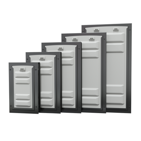 Endura Flap Pet Doors for doors and walls with varying sizes