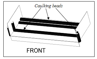 Caulk Flashing