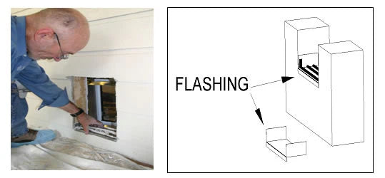 Place the Flashing
