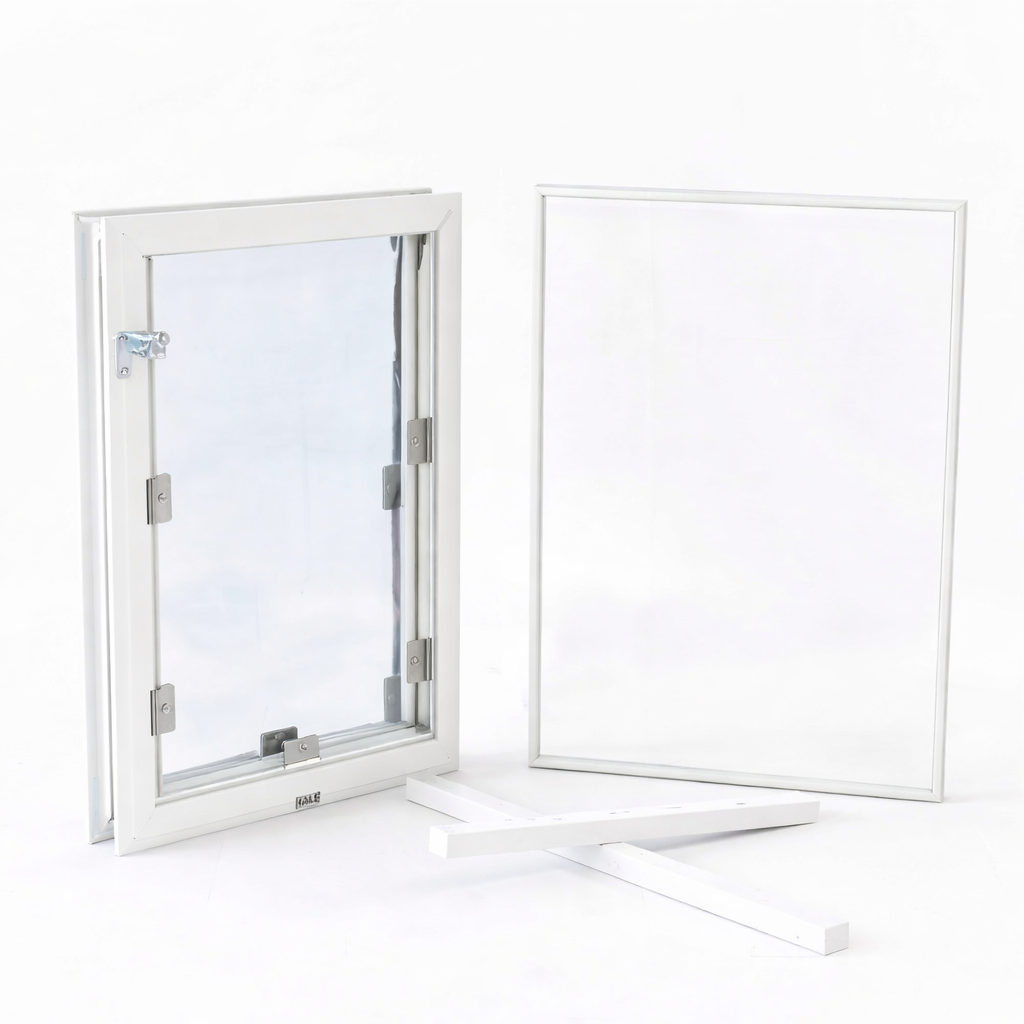 Hale Through the Glass Pet Door for Glass Doors