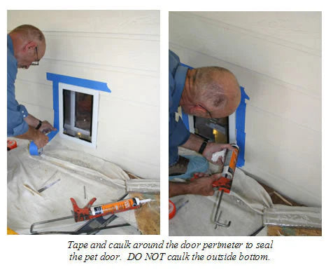 Seal With Caulking