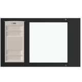 Liberty Pet Door for Black Sash Windows