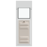 Liberty Pet Door for White Horizontal Sliding Windows