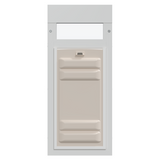 Liberty Pet Door for White Horizontal Sliding Windows