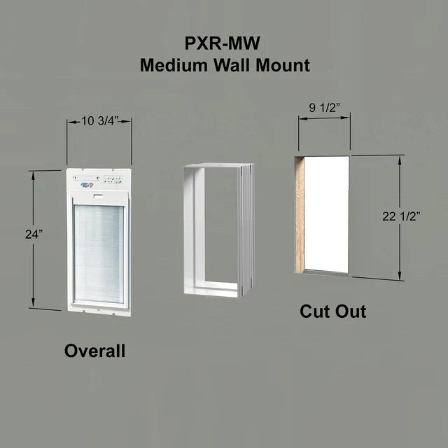 High Tech Power Pet Door Roll Up Wall Framing Kit