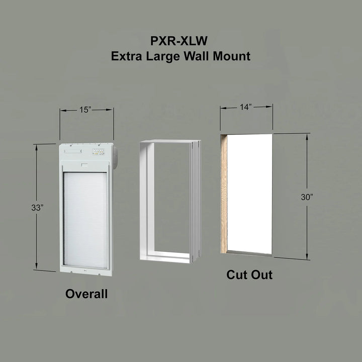 High Tech Power Pet Door Roll Up Wall Framing Kit