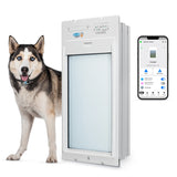 High Tech Power Pet Roll Up Wall Mount Dog Door