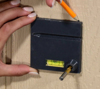 MARK WHERE TO CUT THE OUTER WALL