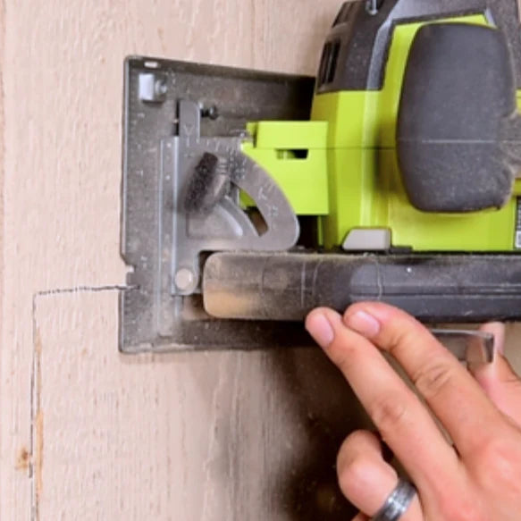 CUT OUTER WALL OPENING