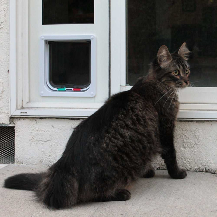 Whiskers & Windows Cat Door for Vinyl Sliding Glass Doors