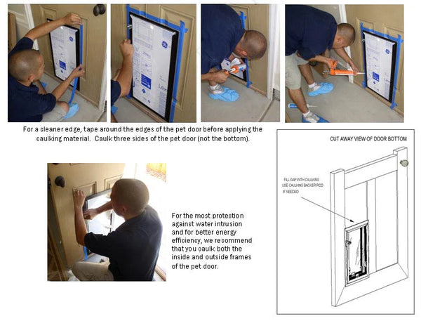 Seal Gaps With Caulk