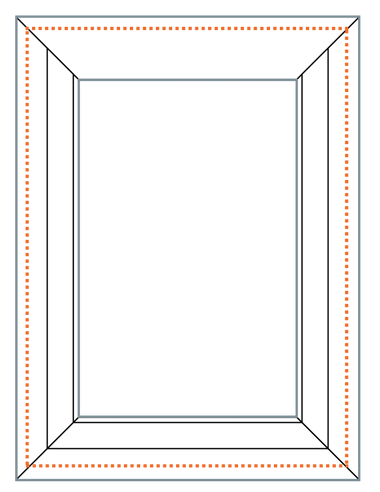 Small Medium rough cut