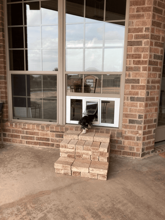 Ideal Fast Sash Pet Door For Sash Windows