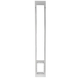 Aluminum framed patio pet door_Color_White