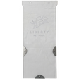Liberty pet door replacement flap for door and wall-mount pet doors, large translucent flap with the Liberty leaping pet logo and metal hardware along the bottom edge, shown front-on.