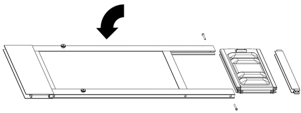 Rotate flap assembly