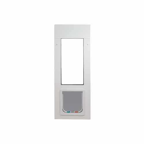 Whiskers & Windows Vinyl Cat Door for Horizontal Sliding Windows