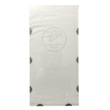 White plastic pet door replacement flap with Liberty Pet Door logo.