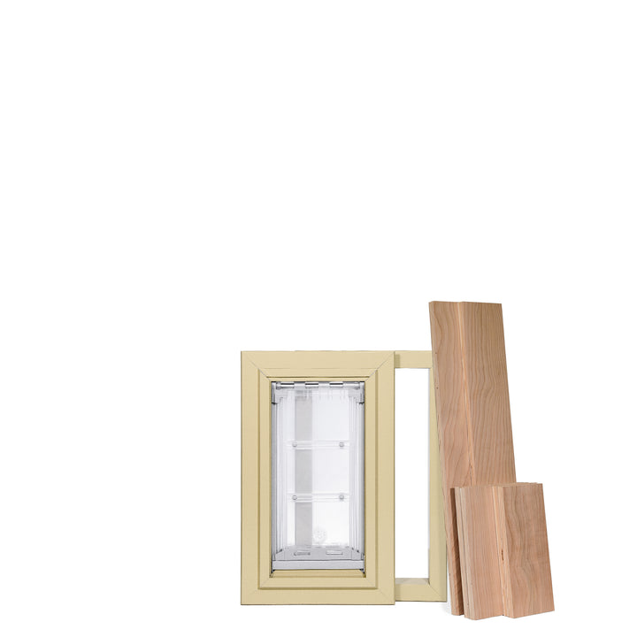 Diy pet deals door flap