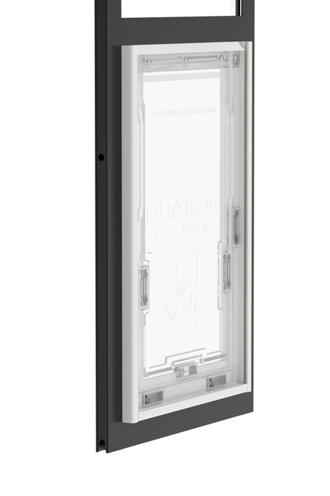 Dragon Custom Double Flap Pet Door for Aluminum Sliders