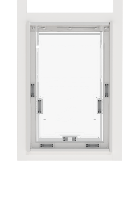 Dragon Custom Double Flap Pet Door for Aluminum Sliders