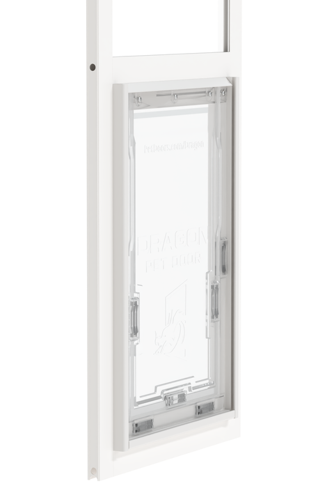 Dragon Custom Double Flap Pet Door for Aluminum Sliders
