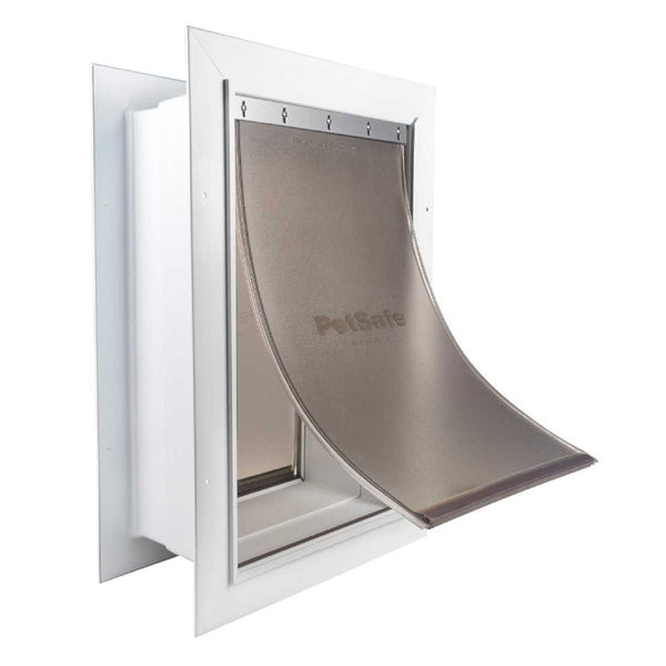 Exterior wall cat clearance door