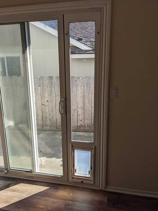 Amazon pet on sale door sliding glass