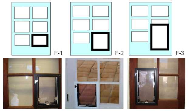 Hale Custom Pet Doors for French Doors