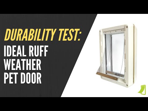 Ideal Designer Series Ruff Weather Dog Door for Doors