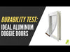 Ideal Deluxe Pet Door For Doors