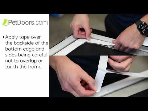 Screen Pet Door Conversion and Replacement Kit